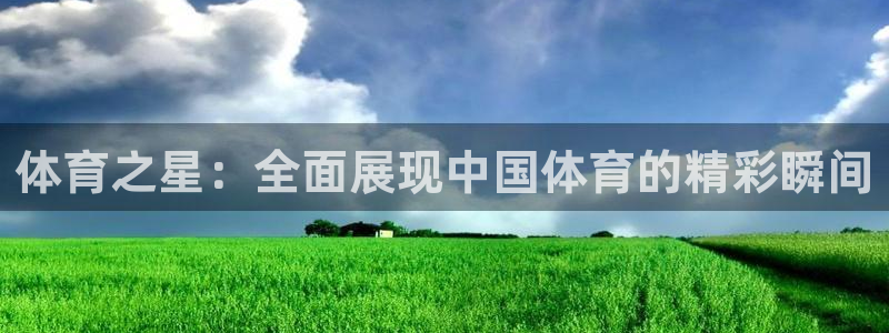 体育之星：全面展现中国体育的精彩瞬间